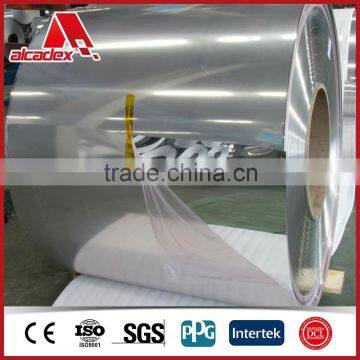 rolled coated mirror finish aluminum coil