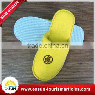 Custom Good Quality Different Type Disposable velour hotel slipper