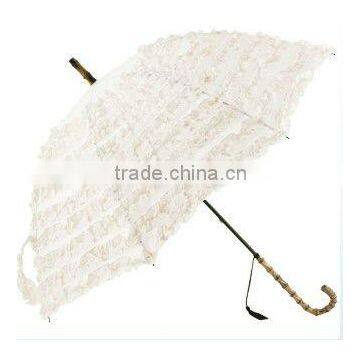 fantastic lace ladies automatic straight umbrella