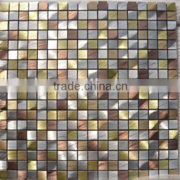 aluminum metal mosaic tiles