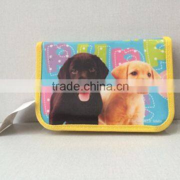 Trent PVC Pencil Case with Dog Image