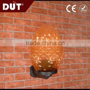 bulk different colored acrylic plastic Golden outdoor garden wall lighting