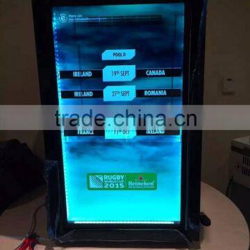 EKAA 21.5inch Transparent Lcd Showcase Box With Android System photo-5