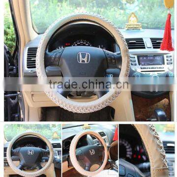 Hebei manufacturer PU material car steering wheel cover