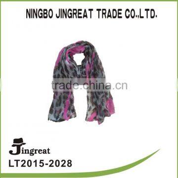 leo print 2015 long fashion ladies pashmina scarf