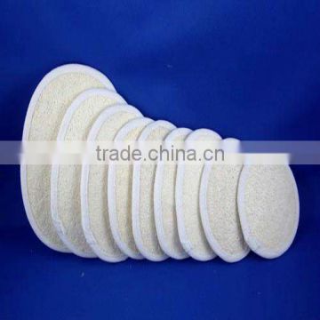 Disposable loofah/loofa/luffa bath pad for hotel