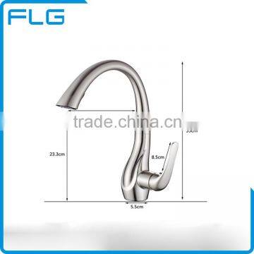 Wenzhou Gold Supplier Contemporary Gooseneck Kitchen Faucet photo-6