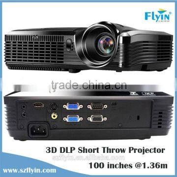 4500lumens Portable Projector HDMI Full HD 1080p Shuter 3D Video short throw 1080p full hd passive 3d projector