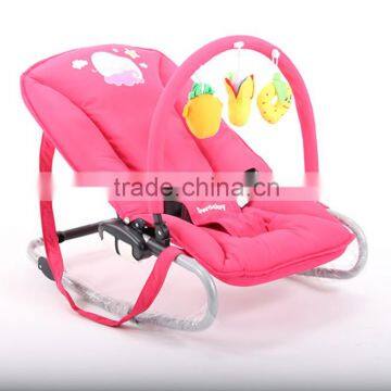 Baby bouncer baby rocker with cute toys in good quality