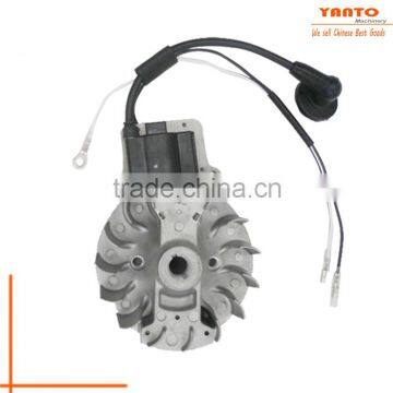 High Quality ignition coil and magneto flywheel Used for Gasoline CG430 brush cutter engine 1E40F-5 for sale