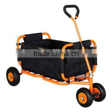 easy to fold multipurpose folding wagon shopping cart