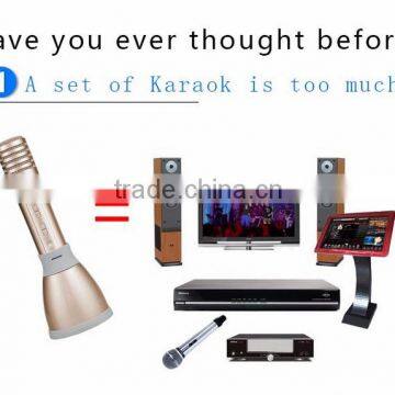 SD Card Karaoke bluetooth microphone for android