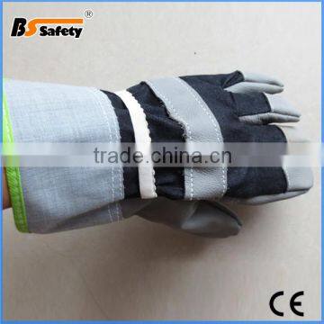 Good A/B Brade Cow Leather Welding Industrial Use Gloves photo-2