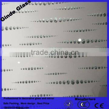 4-8mm Clear And Tinted Building Decorative Acid Etched Glass photo-6