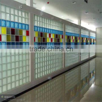 Best Prices 190x190x80mm Colored and Clear Glass Block Glass Brick photo-5