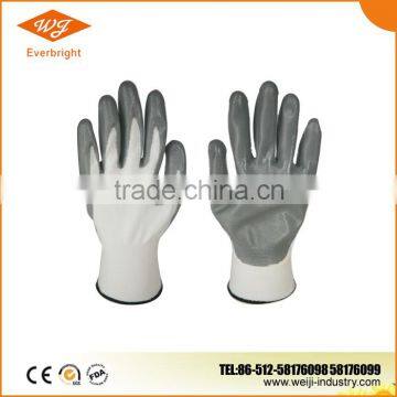 Orange Color Latex Coated Glove, Safety Gloves photo-3