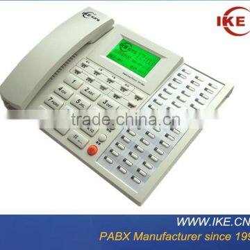 Caller ID telephone for hotel pabx system