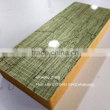 E1 E0 High Quality Pattern Design Pet Wooden Board ,High Glossy Pet Mdf photo-3