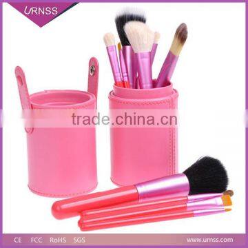 Wholesale refillable 48 piece makeup brush set, transparent acrylic makeup brush holder