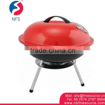 Apple Shape Charcoal Barbecue Outdoor BBQ Charcoal Portable Grill