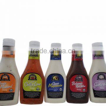 Factory making brand salad dressing mayonnaise