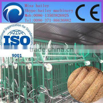 high efficiency and large stock rice straw mat knitting machine