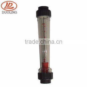 Changzhou 3/4" DN25 hydrogen gas flow meter with 600LPM and plastic injection molding