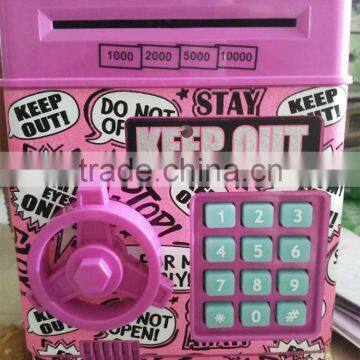 Wholesale Digital Safety Money Box With Coin and Paper Money Counter