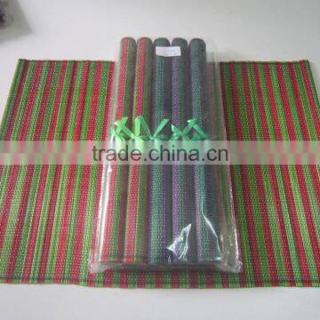 Table mat from bamboo 100% producer price