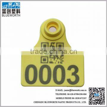 Blueworth 3#+4# Yellow Ear Tag for Cow in Farm Livestock Management photo-6