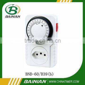 24 hour plug-in mechanical timer Brazil popular timer switch