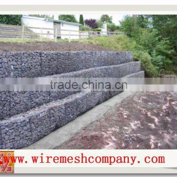 Stone retaining wall, Gabion Gasket /Cage Mattress