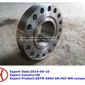 ASTM A694 GR.F65 WN compact flange