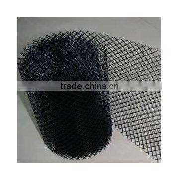 China export Hot Sale Black Plastic Flat Mesh