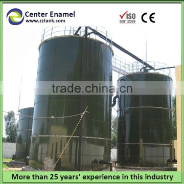 Bolted water storage tank for water treatment