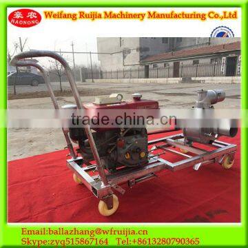 Agriculture Machinery 8hp Water Cooled Diesel Engine and Hand Push Type Irrigation Water Pump photo-2