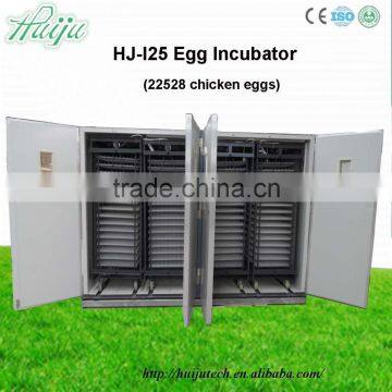 High quality commercial industrial egg incubator which can capacity 22528 for hot sale HJ-I25