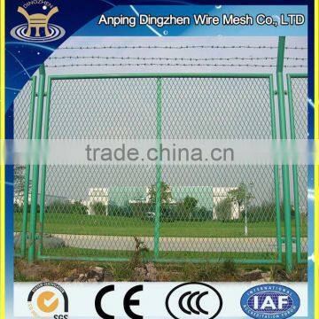 whole sale raised mesh metal for step mesh of oil tanks