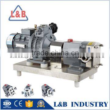 Stainless Steel Zhejiang Gear type Rotary Lobe Molasses Pumps