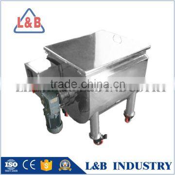 Horizontal Steam Jacketed Ribbon Mixer Grain Mixing Machine