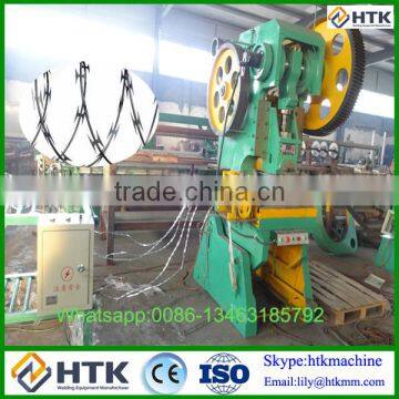High Speed Razor Wire Making Machine / Razor Barbed Wire Machine / Concertina Razor Wire Machine photo-5