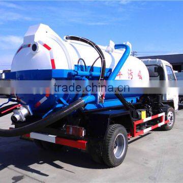 Famous Forland 3000l Vacuum Pump Suction Sewage Truck for Sucking Waste photo-3