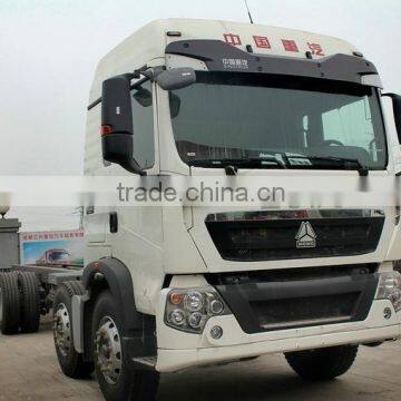 Howo T5G Panel Van Chassis 340HP 8X4 in Indonesia photo-3