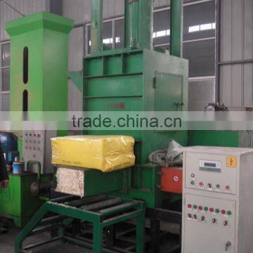 automatic sawdust baler machine