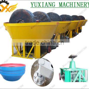 Good Profit GolD Ore Wet Pan Rolling Mill for Gold and Silver photo-3
