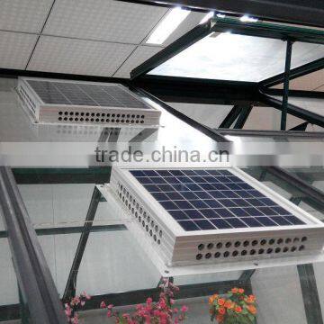 HOT sale high quality aluminium greenhouse ventilation solar fan for sale