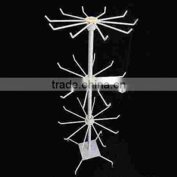 Wholesale 2-Tier Counter Metal Rotating Jewelry Display photo-2