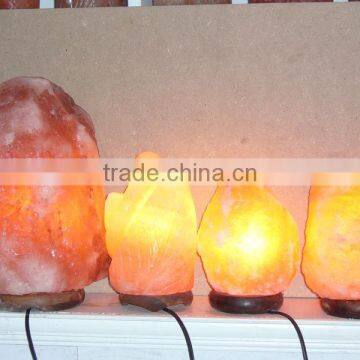 Rock Salt Natural Lamp 3-5kg / Rough Rock Salt Lamps/ Pakistan Salt Lamps photo-5