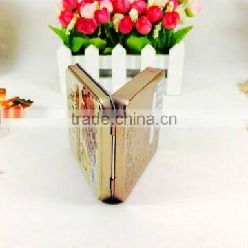 Factory Sale Rectangular Hinged Cigar Tin Metal Box photo-5
