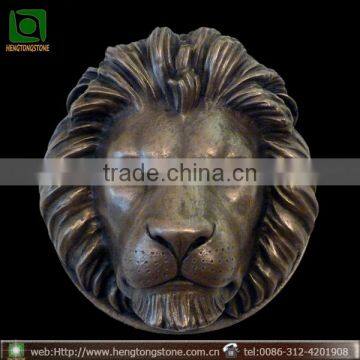 Bronze Lion Head Statue